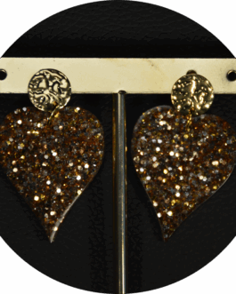 Boucles d&rsquo;oreilles Cœur de Pique