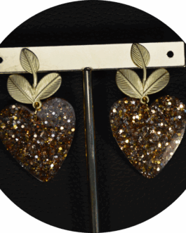 Boucles d&rsquo;oreilles Cœur Sauvage