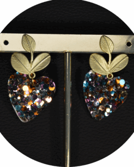 Boucles d’oreilles Cœur Sauvage