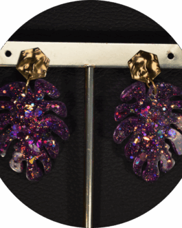 Boucles d&rsquo;oreilles Feuilles