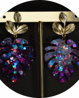 Boucles d&rsquo;oreilles Feuilles