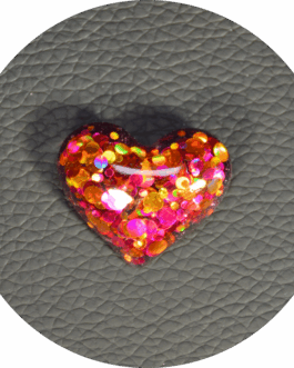 Broche mini cœur